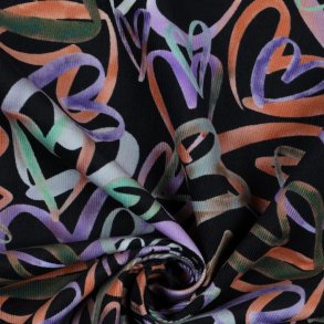 Babycord/Fl�jl digital Hearts, Black