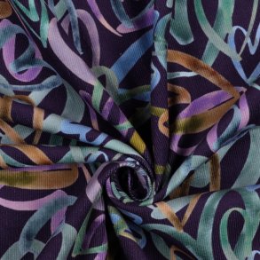 Babycord/fl�jl digital Hearts, Dark purple