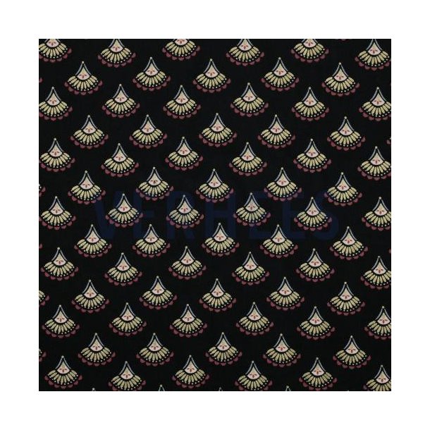 Babycord Glitter Bohemian, Black