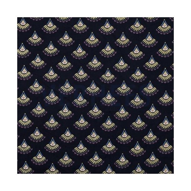 Babycord Glitter Bohemian, Navy