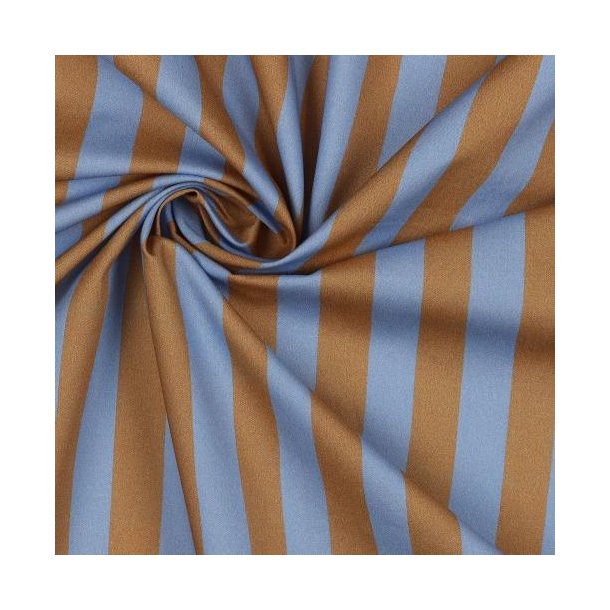 Fine poplin vehicles, Ochre/Light blue