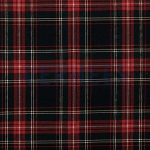 Scottisch check, Navy