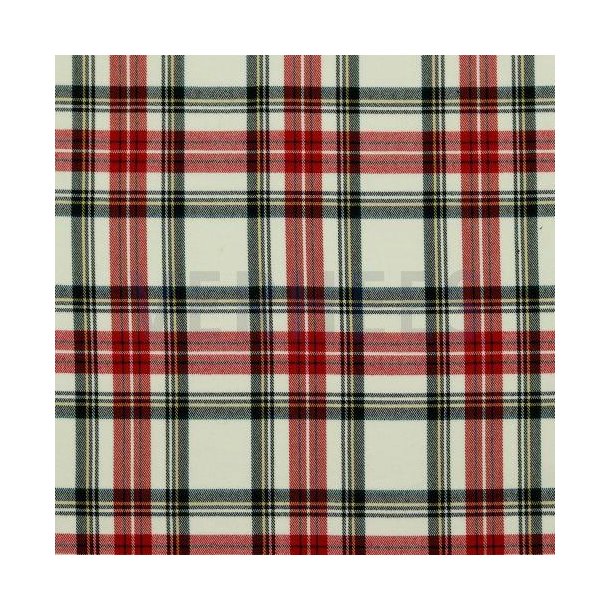 Scottisch check, Ecru