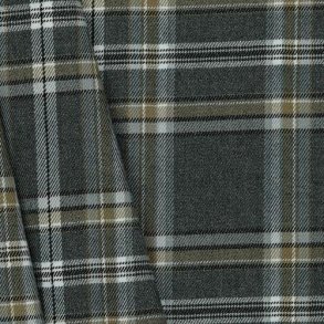 Tartan check, Grey/beige