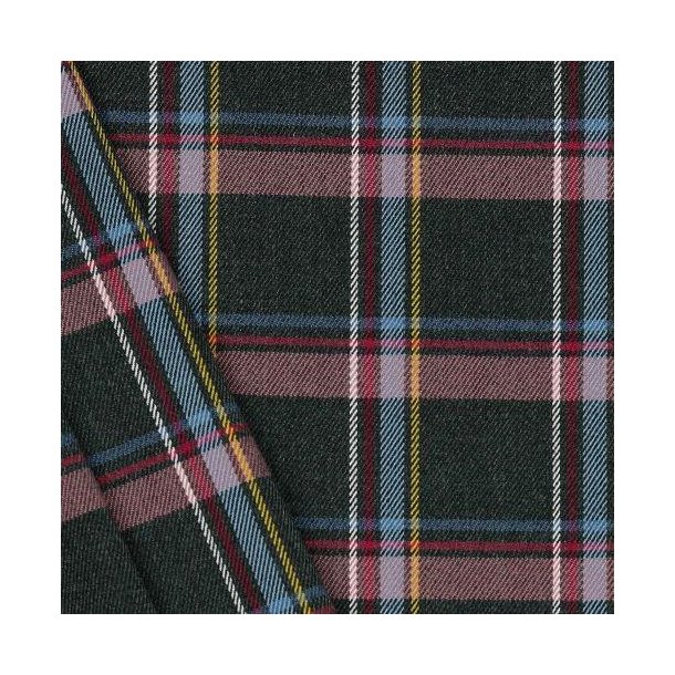 Tartan check, Anthracite melange