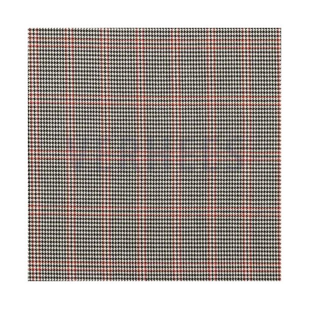 Tartan check, Black/white/red