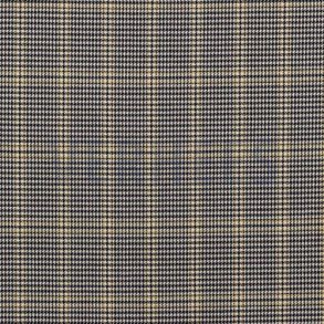 Tartan check, Black/white/okker