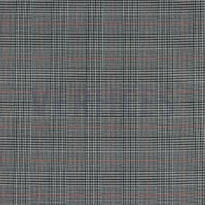 Tartan check, Black/white/red