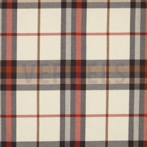 Tartan check, Sand/Brown/orange