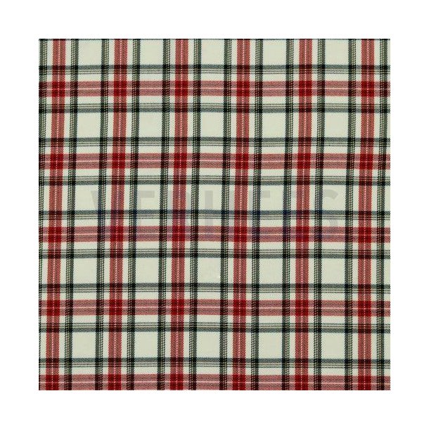 Scottisch check, Ecru