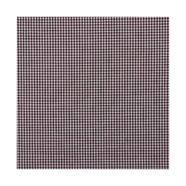 K�kkentern 2,7 x 2,7 mm Aubergine/white