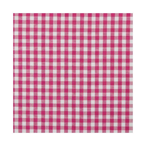 K�kkentern 1x1 Fuchsia/white