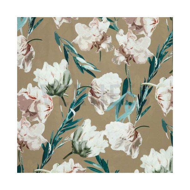 Magnolia polyester stretch Camel