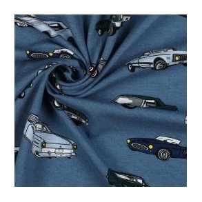 �kotex bomulds jersey, Classic cars, Blue