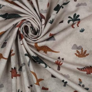 �kotex bomulds jersey, Dinos, Taupe