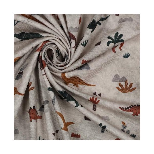 �kotex bomulds jersey, Dinos, Taupe
