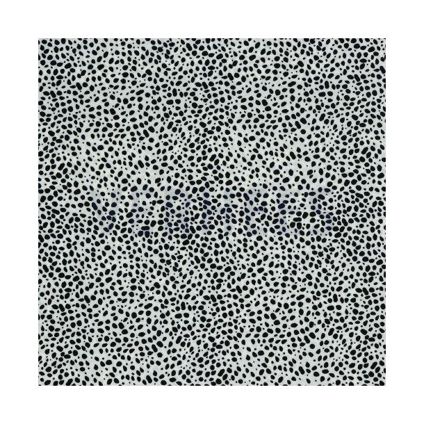 Magnolia polyester stretch Black/white