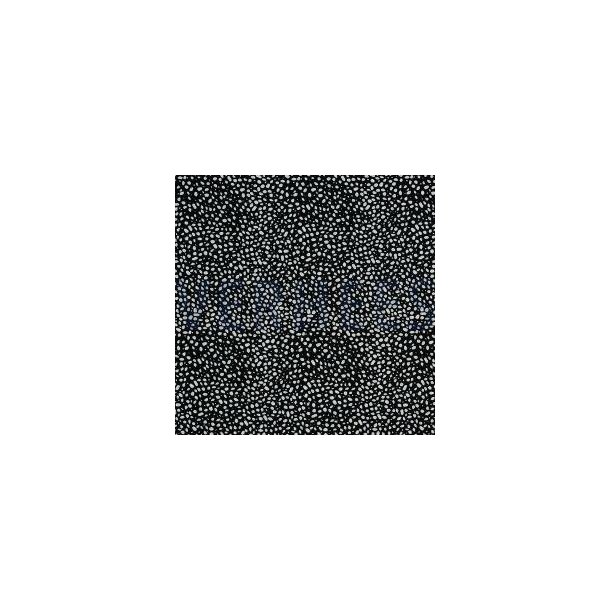 Magnolia polyester stretch white/black