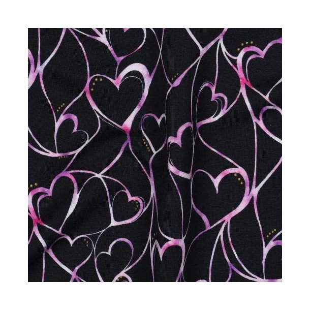 French terry Butterflies, Navy