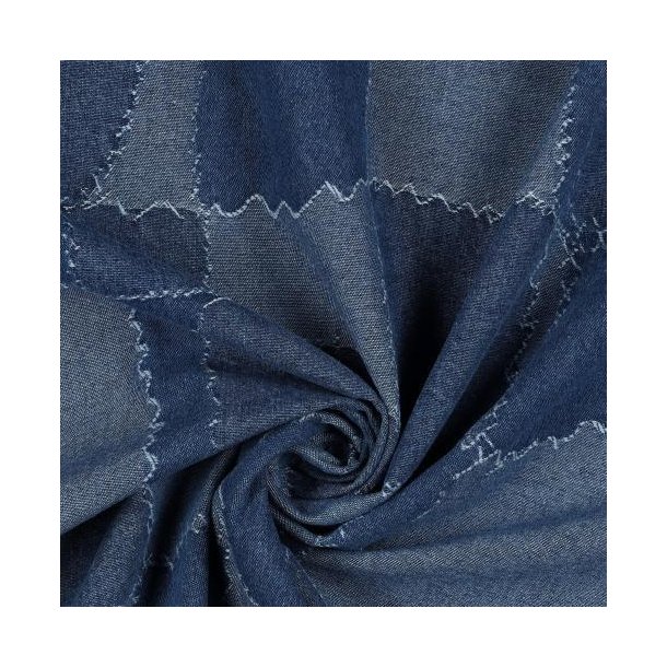 Jeans Jacquard Patchwork, Lavender