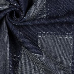 Jeans Jacquard Patchwork, Jeans