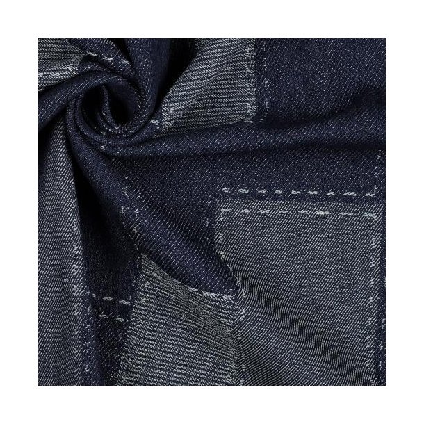 Jeans Jacquard Patchwork, Jeans