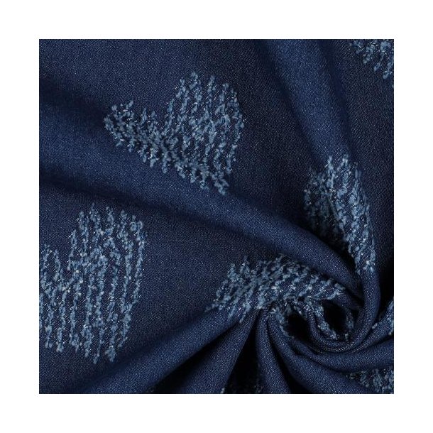 Jeans Jacquard Hearts