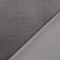 Corduroy washed 6W stretch, Grey