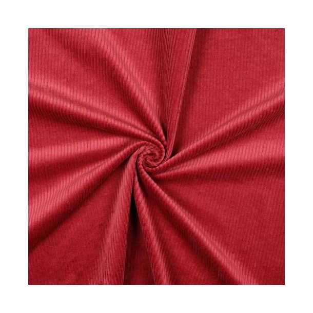 Corduroy washed 6W stretch, Claret red