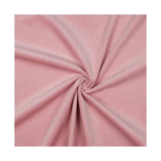 Corduroy washed 6W stretch, Old rose