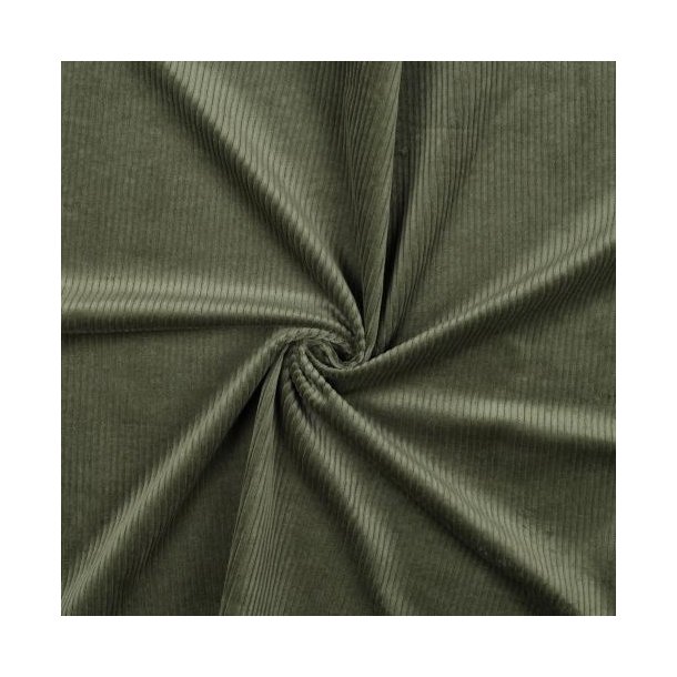 Corduroy washed 6W stretch, Pickle