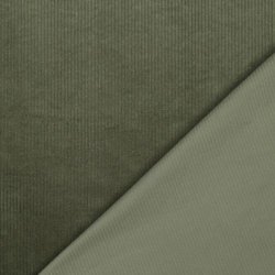 Corduroy washed 6W stretch, Pickle