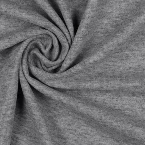 Brushed rib jersey, Grey