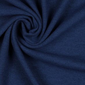 Brushed rib jersey, Dark blue