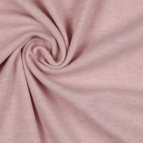 Brushed rib jersey, Light pink