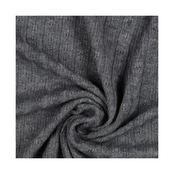Knitted cable, Grey