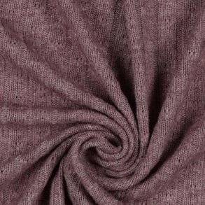 Knitted cable, Old rose