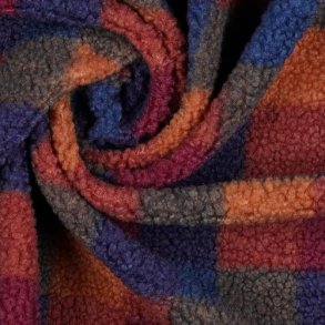 Teddy check, Dark blush