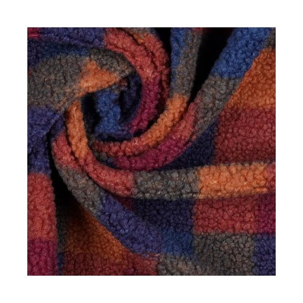 Teddy check, Dark blush