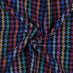 Pied de Poule, Dragtstof, Dark cobalt