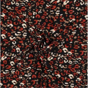 Magnolia stretch Animal skin, Brique