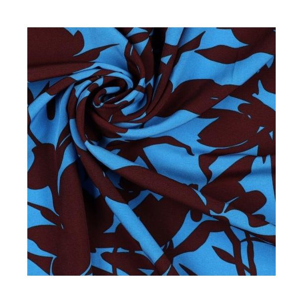 Magnolia stretch Graphic, Brown/Blue