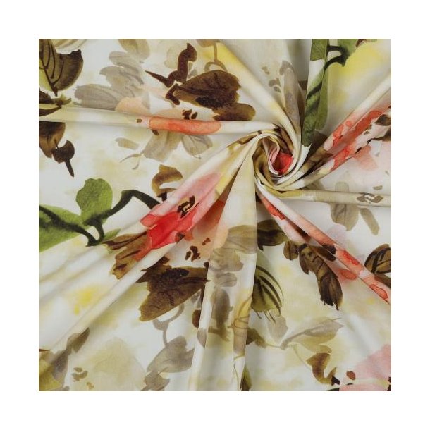 Radiance digital Flowers,  Green