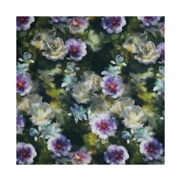 Viscose m/digitalprint