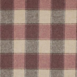 Brushed yarn dyed checks, Blush