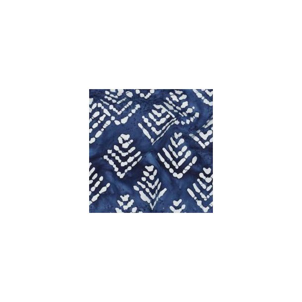 Unique crafted Batik cotton, Indigo