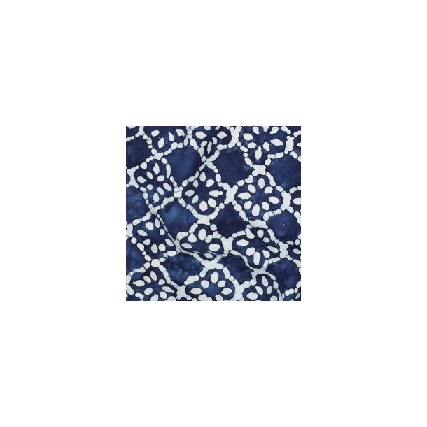 Unique crafted Batik cotton, Indigo