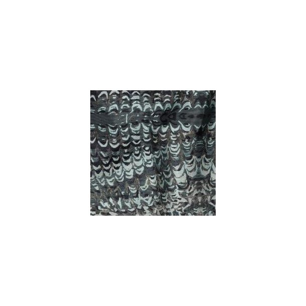 Jacquard abstract lurex, Pine