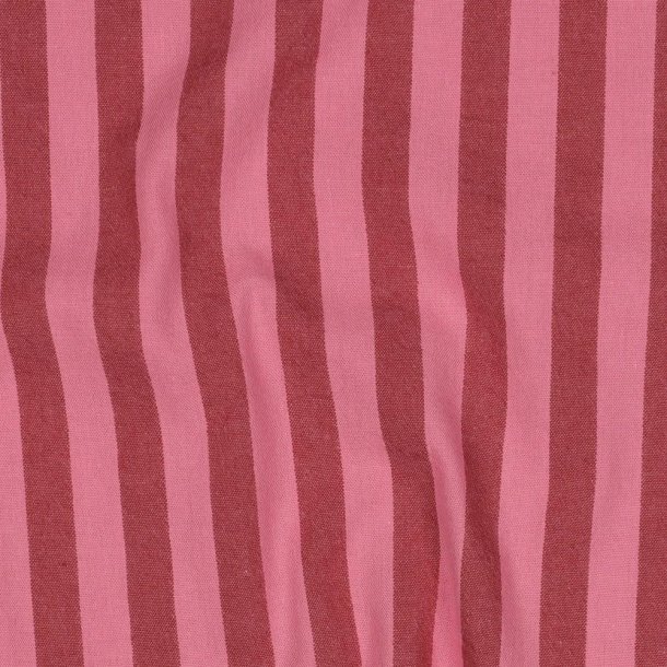 Cotton Yarn dyed stripes, Mauve