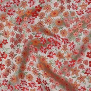 Jacquard Small Flowers, Light pink